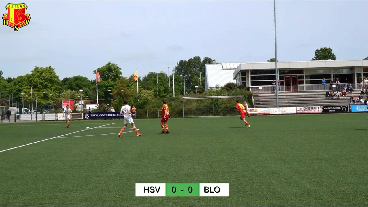 Nacompetitie voor HSV na gelijkspel tegen BVC Bloemendaal (29 mei 2023)