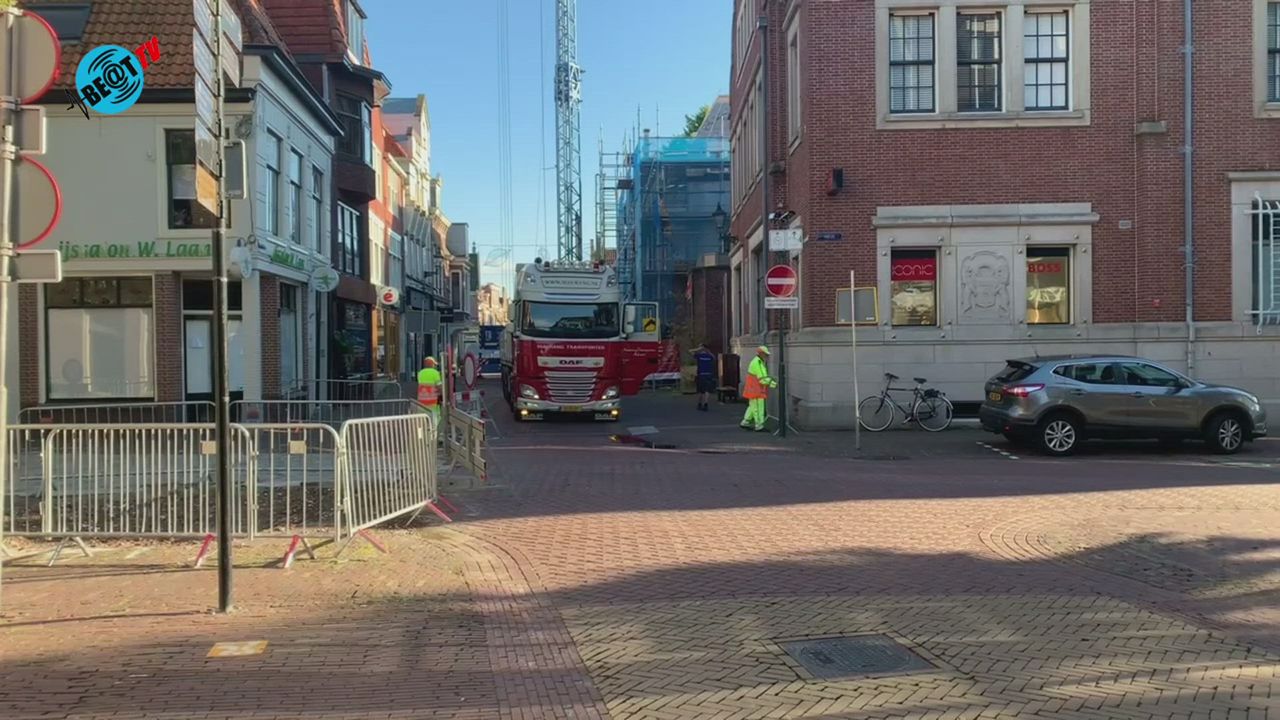 Vloer en bordes voor Gulden Vlies in Alkmaar (28 juni 2022)