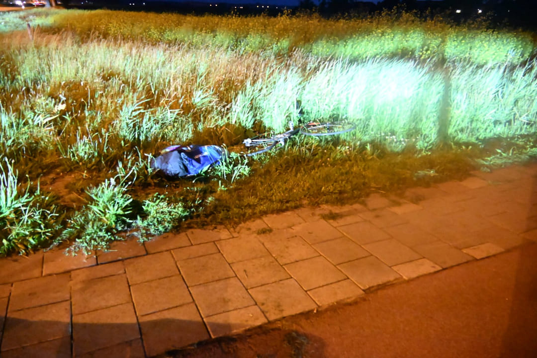 Fietser aangereden op N203 in Castricum